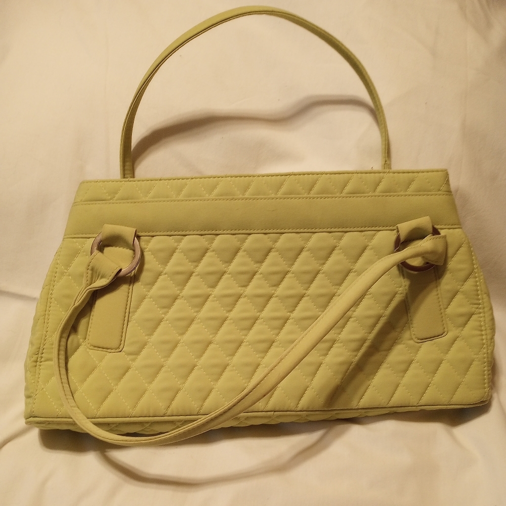 Vera Bradley Lime Green Handbag
